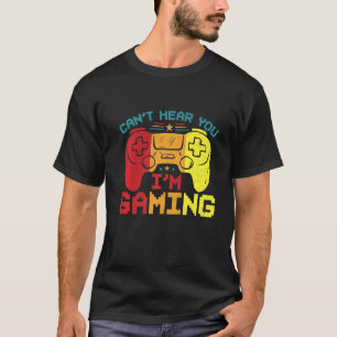 Retro Gamer Headset Sorry dat ik geen gok hoor. T-shirt
