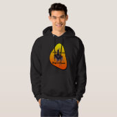 Retro Gamer Legend – 8-Bit Joystick Classic Hoodie (Voorkant volledig)