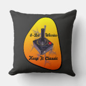 Retro Gamer Legend – 8-Bit Joystick Classic Kussen (Voorkant)