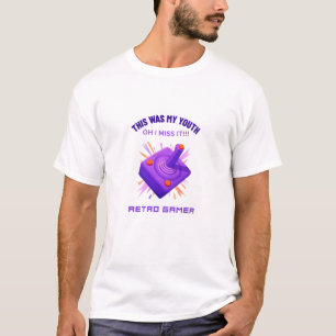 Retro Gamer Mist Zijn Jeugd T-shirt