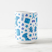 Retro Gamer Mok – Blue Video Game Controller (Center)