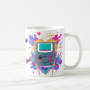 Retro Gamer Mok – Kleurrijke jaren 90 Gameboy Art