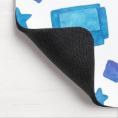 Retro Gamer Muismat – Blue Video Game Controller (Hoek)