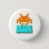 Retro Gamer Ronde Button 3,2 Cm (Voorkant)