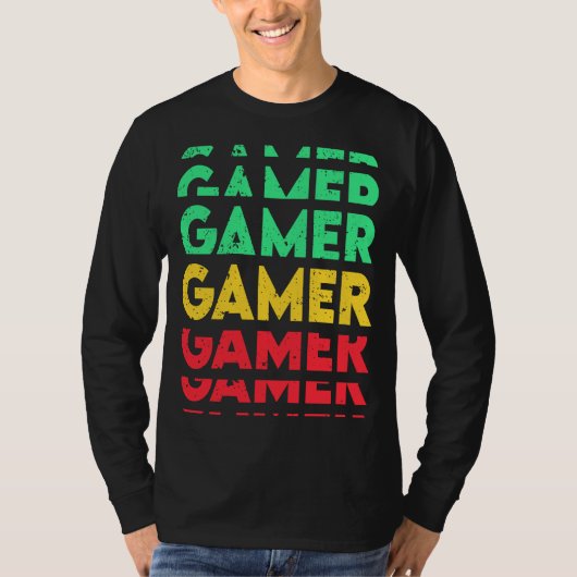 Retro Gamer T-shirt (Voorkant)
