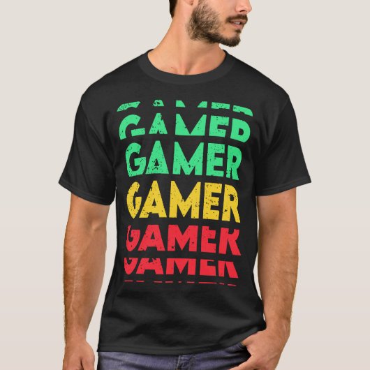 Retro Gamer T-shirt (Voorkant)
