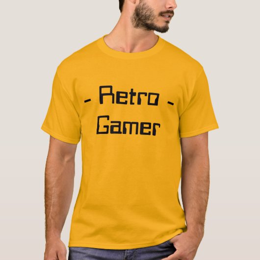 Retro Gamer T-shirt (Voorkant)