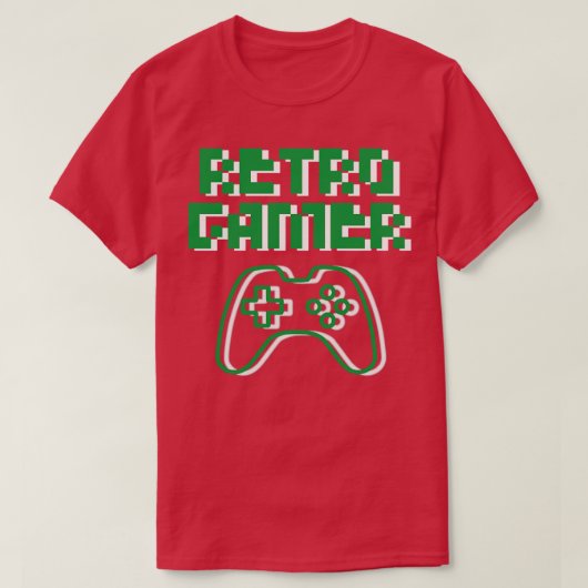 Retro Gamer T-shirt (Design voorkant)