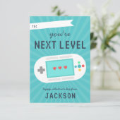 Retro Gamer Thema Classroom Valentijnsdag Kaart (Staand voorkant)