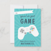 Retro Gamer Thema Classroom Valentijnsdag Kaart (Voorkant)