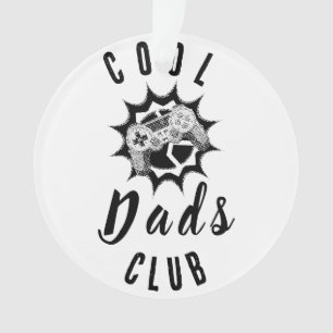 Retro Gamer Vader Cool Dads Club Ornament