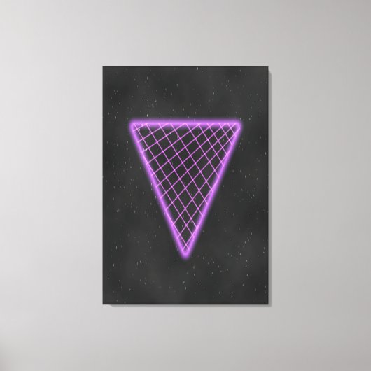 Retro Gamer Vibe Canvas Afdruk (Voorkant)