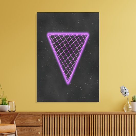 Retro Gamer Vibe Canvas Afdruk (Insitu (Woonkamer))