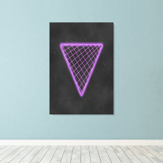 Retro Gamer Vibe Canvas Afdruk (Insitu (Houten vloer))