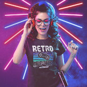 Retro Gamer - Videospel T-shirt