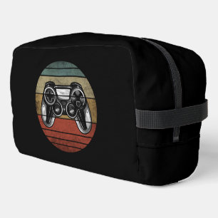 Retro Gamer Zwart En Wit Toilettasje
