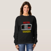 Retro gamers-console trui (Voorkant volledig)