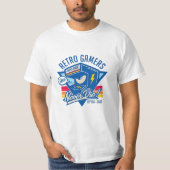 Retro Gamers Never Die T-shirt (Voorkant)
