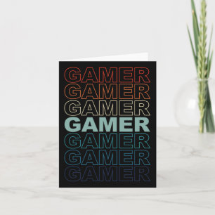 Retro Gamers Videogames Gaming Videogame Kaart