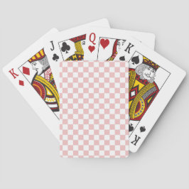 Retro Games Baby Roze Schaakbord Pokerkaarten