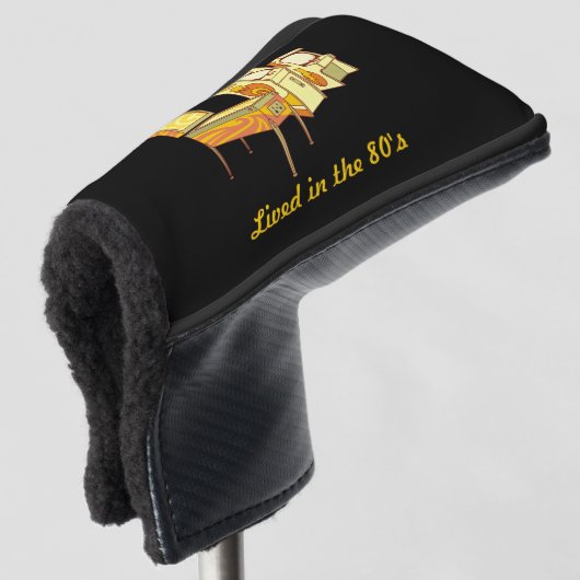 Retro Games Golfheadcover (3/4 voorkant)