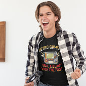 Retro Games Have a Blast with the Past - Gamer T-shirt