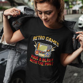Retro Games Have a Blast with the Past - Gamer T-shirt