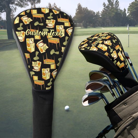 Retro Games Patroon Golfheadcover