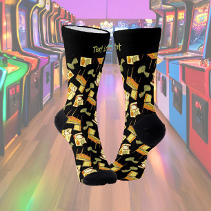 Retro Games Patroon Sokken