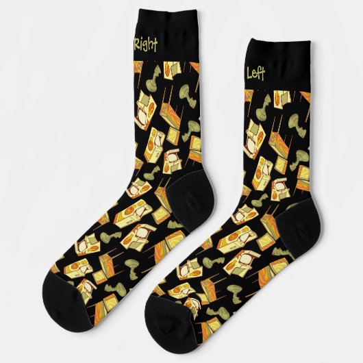 Retro Games Pattern Socks Sokken (Links)