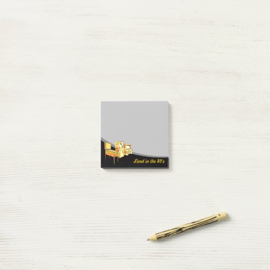 Retro Games Post-it® Notes (Op bureau)