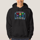 Retro games zijn als tijdmachines hoodie (Voorkant)