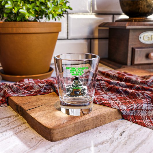 Retro games zijn uit deze wereld - Video Game Shot Glas
