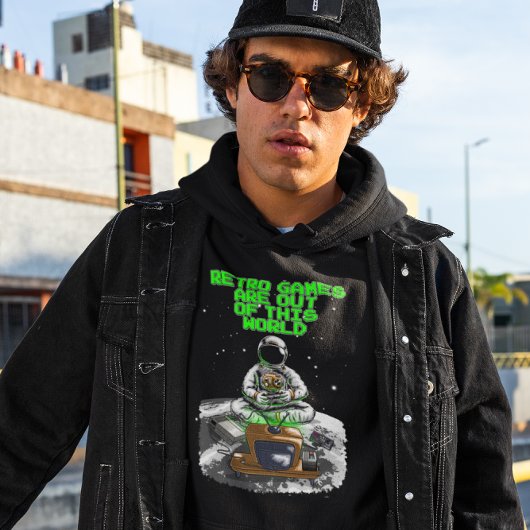 Retro Games Zijn Uit Deze Wereld - Videogame Hoodie