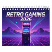 Retro Gaming 2026 Calendar Kalender (Hoes)