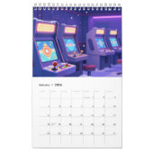Retro Gaming 2026 Calendar Kalender (Jan 2026)