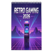 Retro Gaming 2026 Calendar Kalender (Hoes)