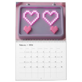 Retro Gaming 2026 Calendar Kalender (Feb 2026)