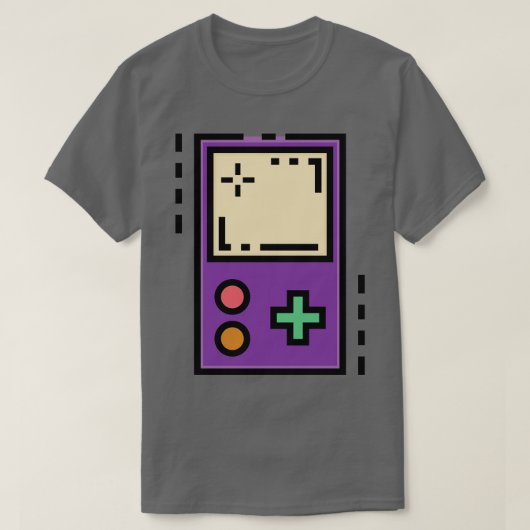 Retro gaming aan t-shirt (Design voorkant)