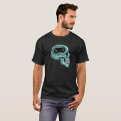 Retro Gaming Controller Cool Gamer Videogames T-shirt (Voorkant volledig)