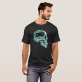 Retro Gaming Controller Cool Gamer Videogames T-shirt (Voorkant volledig)