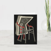 Retro Gaming Controller Old Gamer With Walker Funn Kaart (Voorkant)