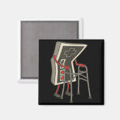 Retro Gaming Controller Old Gamer With Walker Funn Magneet (Voorkant / Achterkant)