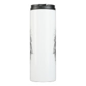 "Retro gaming controller with angel wings Thermosbeker (Achterkant)