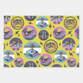 Retro Gaming Geek Gamer 80's Inpakpapier Vel (Voorkant 3)