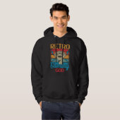 Retro Gaming God - Videospel Hoodie (Voorkant volledig)
