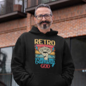 Retro Gaming God - Videospel Hoodie