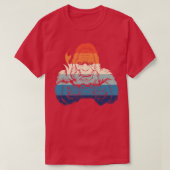 Retro Gaming Gorilla T-shirt (Design voorkant)