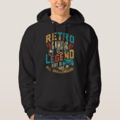 Retro Gaming Legend - Videospel Hoodie (Voorkant)