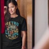 Retro Gaming Legend - Videospel T-shirt
